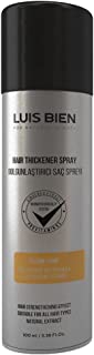 Luis Bien Spray Correcteur Cheveux, Spray épaississant, Efficace Pour L'anti-calvitie, Spray De Fixation Fibres, Cheveux Denses, 100 Ml (blond) - B07HH9JM68