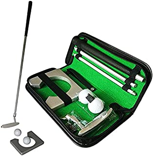 Okby Golf Putting Cup - Kit De Putter Pour Clubs D'entraînement De Golf En Salle Avec Balles Et Sac