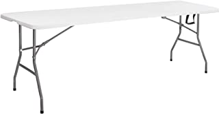 Springos Multistore 2002 Table De Banquet Pliante En Plastique Et Métal Pour L'intérieur Et L'extérieur Blanc - B099FG5JM5