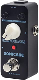 Sonicake Delay Pédale D'effets Guitare Analogique-style Hybride Numérique Echo Rain