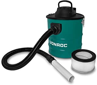 Vonroc Aspirateur à Cendres 1600w – Réservoir De 20l, Cble D’alimentation De 3m, Tuyau De 1,2m Et Buse En Aluminium – Pour Cheminée, Foyer, Barbecue Et Atelier - B09842JXYJ