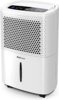 Pro Breeze Déshumidificateur Silencieux 12l/jour, Déshumidification De Pièces Jusqu'à 120m³ (20 M²) - Avec 3 Modes, Réservoir 1,8l, Drainage Continu, Minuterie 24h, 40 Db - Contre L'humidité - B073XPF4JD