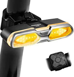 Donperegrino 110 Lumens Feu Arrière Vélo Puissant, Lampe Vélo Led Rechargeable Usb Avec 5 Modes Fixe / Flash - B0932Z5Y7B