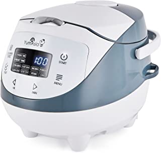 Yum Asia Panda Mini Cuiseur à Riz Avec Bol En Céramique Ninja Et Logique Floue Avancée (3,5 Tasses, 0,63 Litre) 4 Fonctions De Riz, 4 Fonctions Multicuiseur, 220-240v - B07PQRBT5N