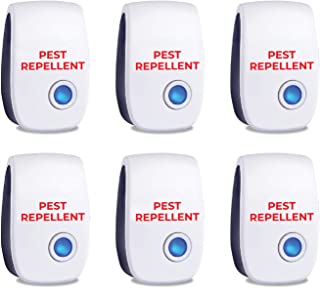 Ultrason Souris Et Rats Lot De 6 - Repulsif Ultrason Moustique - Répulsif Ultrason - Anti Moustique Ultrason - Ultrason Souris -repulsif Fourmis - Répulsif Souris - Répulsif Araignée - Utrason Rat - B09VXHY8XR