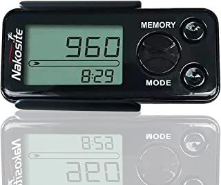 Nakosite Pedi2433-nvb Meilleur Podometre Marche Non Connecté Pour Femme Homme Enfant. Compteur De Pas, Distance, Calories, Clip, Lanière, Pas De Bluetooth - B09BCNPM4D