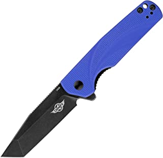 Oknife Ratel Couteau De Poche Pliant, Couteau Edc Avec Lame Tanto En Acier Inoxydable Et Poignée G10,clip De Poche Pour L'extérieur, Le Camping, La Survie,la Chasse,le Randonné - B0BC6JXXL3