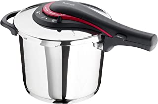 Pintinox Futura Autocuiseur à Pression En Acier Inoxydable 18/10, Fermeture à Baïonnette, Avec 4 Systèmes De Sécurité, Adapté à L'induction, 6 Litres - B08X7HKXPT