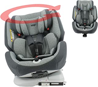 Lettas Siège Auto Isofix 360° Pivotant Groupe 0+/1/2/3 (0-36kg, 0-12ans) Inclinable Top Tether Protection Latérale Ece R44/04 - B091Y8GW4Z
