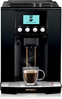 Hyundai Machine à Café Expresso Automatique Avec Broyeur à Grains Et écran Lcd - B09VBNJDZS