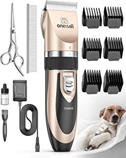 Oneisall Tondeuse Chien Professionnelle Poil Long Epais Tondeuse Pour Chats Et Animaux Silencieux Pour Petits Grands Chiens Chats Animaux De Compagnie - B01HRSZRXM