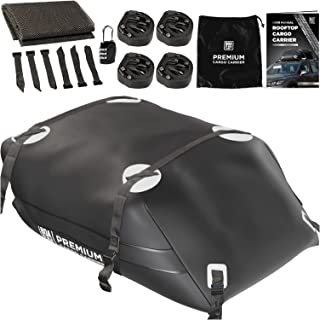 Sailnovo Coffre De Toit De Véhicule Sac De Toit Voiture Pour Voyage Résistant Aux Intempéries Matériau 1000d Pliable, Adapté Aux Voitures, Camions, Suv, Sedan, Hatchback 580 Litres/20 Pieds Cubes - B09PDHVVZW