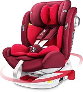 Bebeconfort Evolvefix, Siège Auto Isofix Groupe 0+/1/2/3, Siège Auto Pivotant à 360°, De La Naissance Jusqu'à Env. 12 Ans, 0-36 Kg, Night Grey - B09F3QL1L8