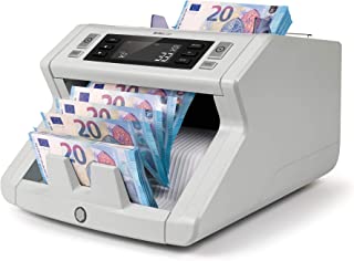 Safescan 2210 - Compteuse Pour Billets Triés, Avec Double Chèque De Fausse Monnaie, Gris - B018S1B1NW