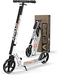 Apollo Trotinette Aux Roues Xxl - 200mm - Trotinette Freestyle De Ville Phantom Pro - City Scooter Pliable Et à Hauteur Ajustable Pour Adultes Et Enfants - B077SQ5Y98