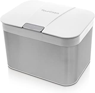 Upp Composteur Rotatif à Double Tonneau I 2 Chambres De 105 Litres I Bac à Compost De Jardin Ou Balcon I Avec Ventilation Interne Pour Un Compost Et Déchets De Jardin Efficace I Dim: 61×60×84cm - B07N8TWX2M