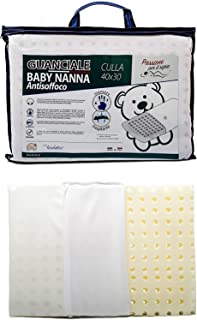 Coussin Bebe (100% Mousse à Mémoire De Forme) - Coussin Enfant 40x30 Cm (fabriqué En Italie Et Oeko-tex®) - Oreiller Bebe Idéal Pour Le Lit Et Le Landau - B08JK7ZKLW