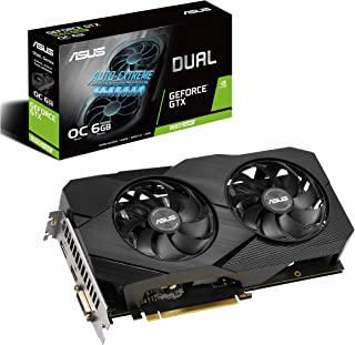 Asus Geforce Gtx 1660 Super Overclocked Dual Fan Evo Edition Vr Ready Carte Graphique Hdmi Displayport Dvi 6 Go (dual-gtx1660s-o6g-evo) - B07ZHWQ81N