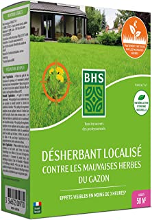 Bhs Dg100 Désherbant Localisé Contre Les Mauvaises Herbes Du Gazon | 112,5 Ml | Soit 50 M² | Formulation Concentrée Et Action Express - B08QYYC19G