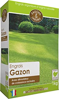 R’garden | Engrais Organique Gazon Pelouse | Engrais Ecologique Biologique | Fertilisant Naturel | Nourrit En Profondeur | Facile D’utilisation | 1kg - B087G856VN