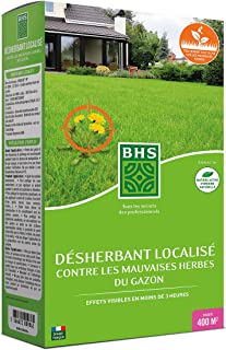Bhs Dg900 Désherbant Localisé Contre Les Mauvaises Herbes Du Gazon | 900 Ml | Soit 400 M² | Formulation Concentrée Et Action Express - B08QYTGL7D