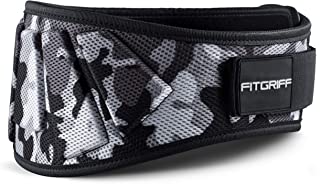 Fitgriff® Ceinture De Musculation V1 - Ceinture Haltérophilie, Bodybuilding, Fitness - Ceinture De Levage Pour Femmes Et Hommes - Ceinture De Force - B071YHVQMC