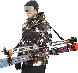 Mottez Porte-skis/porte-surfs Sur Attelage Noir - B007TXSPO4
