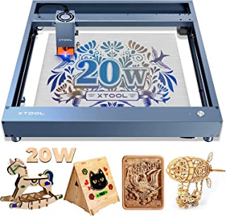 Xtool D1 Pro Laser Cutter, 120w Précision Laser Graveur, 20w Cnc Machine Laser Cutter Et Graveur Machine Support Lightburn, Laser Graveur Pour Bois Et Métal, Vinyle, Acrylique