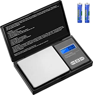 Aurora & Tithonus Digital Précision 500g / 0.01g, Balance De Cuisine En Acier Inoxydable Avec écran Lcd, Pour Peser Des Herbes, Des Bijoux
