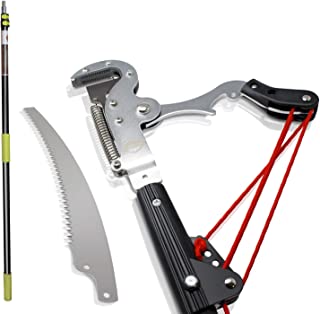 Iceberk Sécateur Télescopique + Scie Arboricole – Élagueur Extensible Sur Perche Pour Couper Les Branches Hautes Sans échelle (1,20-3,60 M) - B078Z2DCLM
