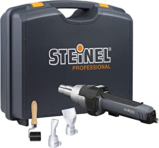 Pistolet à Air Chaud Steinel Hg 2620 E Kit De Soudage Des Bâches, Rouleau Presseur, 2 Buses Plates Coudées, Décapeur Thermique 2300 W, 700°c|500 L/min - B00QH2EJDE
