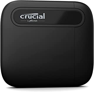 Crucial Ct2000x6ssd9 X6 2to Portable Ssd – Jusqu’à 800mo/s – Usb 3.2 – Lecteur D’état Solide Externe, Usb-c