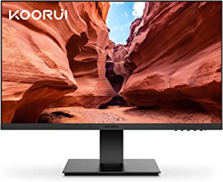 Koorui Écran Pc 24 Pouces Full Hd (1920 X 1080), Va, 75hz, 5ms, Mode Faible Lumière Bleue, Angle De Vision De 178°, Vga Et Hdmi, Noir - B09G6TX7L5