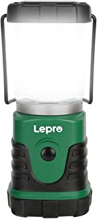 Lepro Lanterne Camping Led, Mini Lampe De Camping Portable, Alimentée Par 3 Piles Aa, 4 Modes D'éclairage, Etanche Ipx4, Pour Camping, Randonnée, Pêche, Situations D'urgence Et Coupures De Courant - B08C2CVBF4