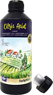 Nortembio Acide Citrique Biologique 700 G. Acide Citrique Anhidre En Poudre, 100% Pure. Nettoyant Multi-usages. E-book Inclus.