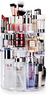Auxmir Organisateur Maquillage Rotatif, Rangement Maquillage, 360° Présentoir Cosmétique Et Support Cosmétique, Bôite Rangement Cosmétique, 7 Couches De Rangement