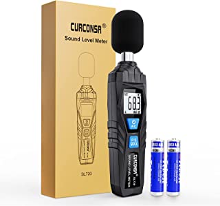 Sonomètre, Curconsa Décibelmètre Portable, 30db à 130db, écran Lcd, Peut être Utilisé Dans Les Maisons, Les Usines Et Les Rues. - B095KCKHFD