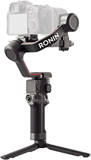 Dji Rs 3 - Nacelle Stabilisatrice à 3 Axes Pour Caméra Dslr Et Sans Miroir, Charge Utile 3kg, Verrous D’axes Automatisés, écran Tactile Oled 1,8