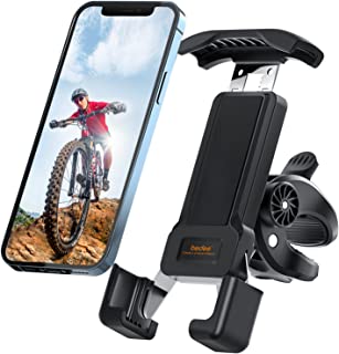 Support Téléphone Moto, Bedee Support Téléphone Vélo, Support Telephone Universel Rotatif à 360°, Protection Complète Antichoc, Pour Iphone Samaung Smartphone Gps Tous Les Appareils De 4,7 à 7 Pouces