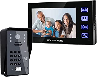 Visiophone Sonnette Filaire, Sonnette Intelligente Avec 7