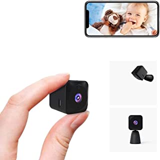 Camera Espion, 4k Hd Mini Caméra De Surveillance Interieur Sans Fil Longue Batteries Avec Enregistrementavec Camera Surveillance Wifi Avec Detecteur De Mouvement Spy Cam Vision Nocturne Micro Camera - B0B1TDZTN5