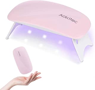 Aokitec Lampe à Ongles Uv 78w Lampe à Ongles Gel Pour Tous Les Vernis à Ongles Gel Compatible Avec 2 Mains Ou Pieds Lampe à Ongles Led Avec Mode Indolore 4 Minuterie Capteur Automatique - B08294C8KM