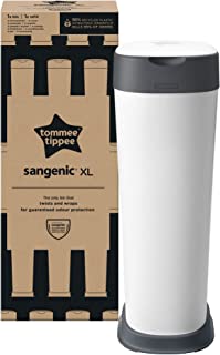 Tommee Tippee Twist And Click Poubelle à Couches De Taille Xl, Pouvant Contenir Jusqu’à 60 Couches, Système Plus Respectueux De L’environnement