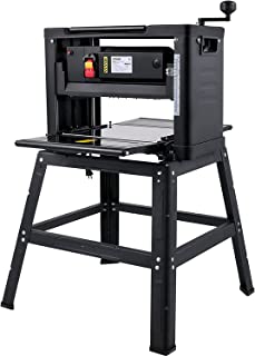 Vevor Raboteuse Dégauchisseuse à Bois 304 mm, Raboteuse Stationnaire Rabot Électrique 2000 W, 8000 Tr/min Machine D'Épaisseur Automatique Avec Support Poignée Échelle Pratique Pour Travail Du Bois - B09NN9RR4X